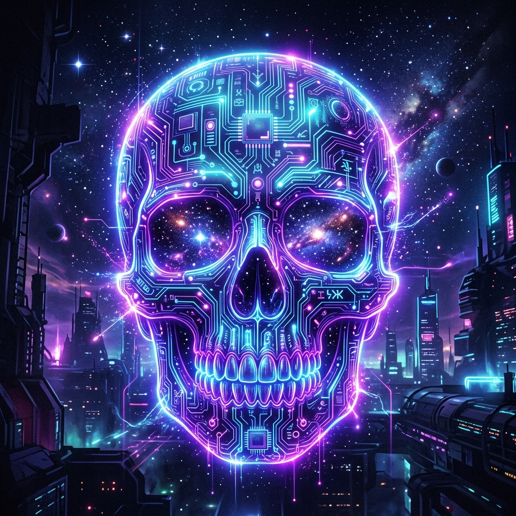 Skull Diy Sky